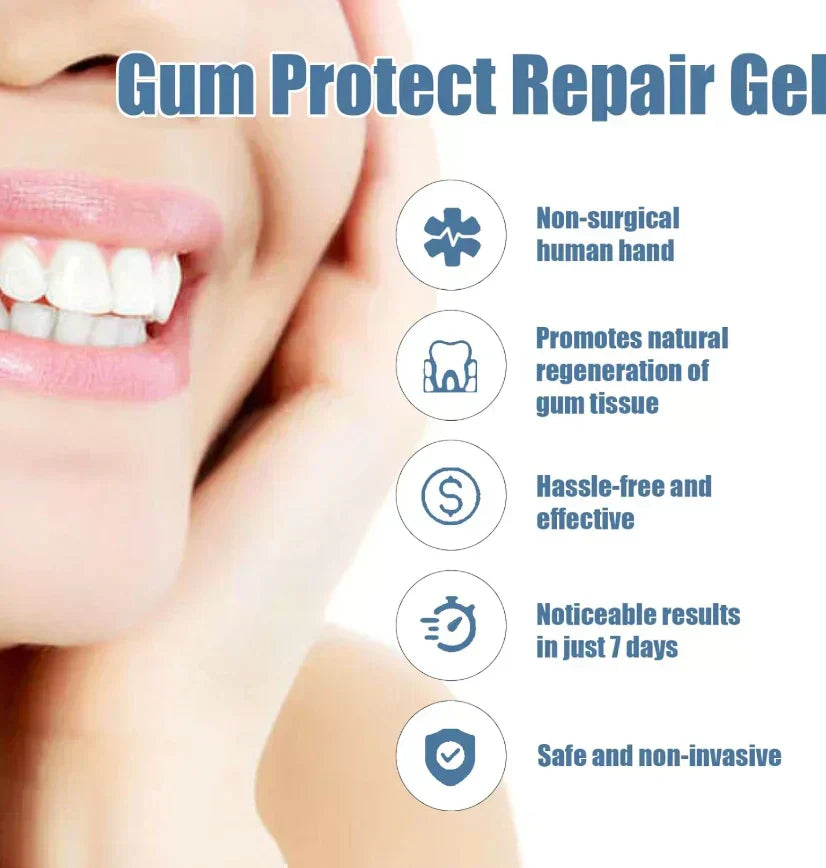 🦷50% OFF Limited Sale! Tidewisper® Gum Repair Gel for Receding Gums & Stained Teeth